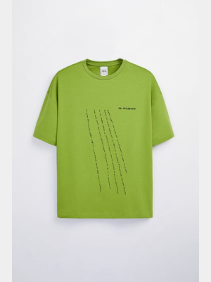 Text Print T-shirt