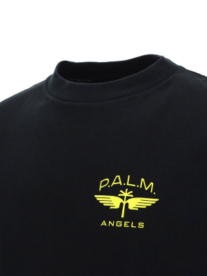 Palm Angels Logo Printed T-shirt