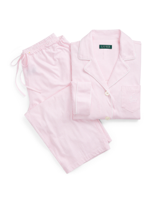 Cotton Capri Sleep Set