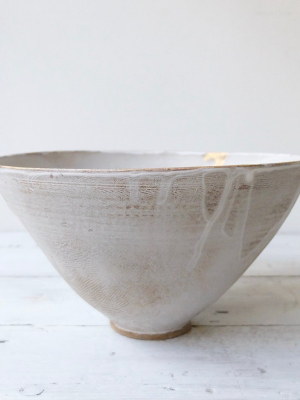 Abigail Schama Bowl With Gold Lustre 3