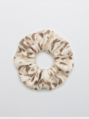 Aerie Fleece Scrunchie