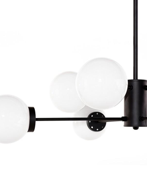 Dylan White Glass Pendant Lighting