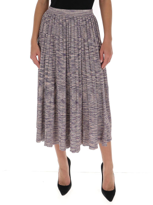 Ulla Johnson Marlie Pleated Midi Skirt