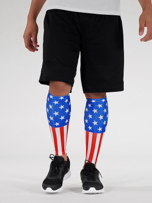 Usa Flag Pro Calf Sleeve (single)