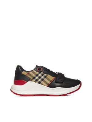 Burberry Ramsey Check Print Sneakers