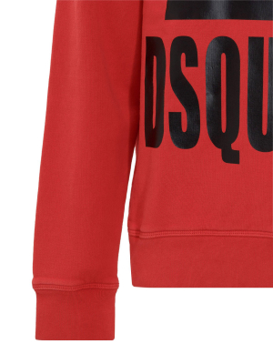 Dsquared2 Logo Print Crewneck Sweatshirt