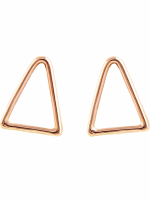 Shannon Triangle Studs Design By Agapantha