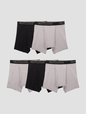 Fruit Of The Loom Men's Breathable Boxer Briefs 5pk