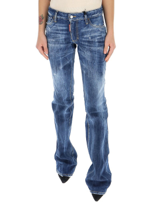 Dsquared2 Mid-rise Flared Jeans