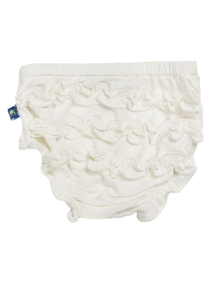 Kickee Pants Natural Ruffle Bloomer