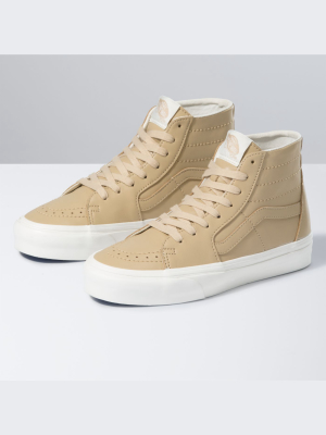 Soft Leather Sk8-hi Tapered