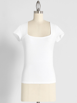 Classic Cap Sleeve Top