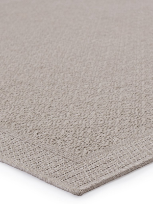 Maeva Indoor/outdoor Border Grey Rug