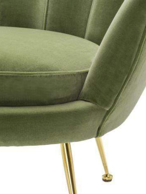 Eichholtz Trapezium Occasional Chair - Green