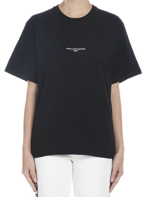 Stella Mccartney Logo Printed T-shirt