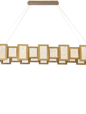 Fury Led Rectangular Chandelier