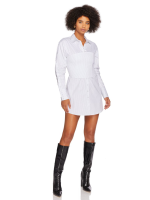 Gianni Corset Button Up Dress