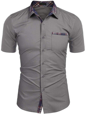 Pologize™ Short Sleeved Chest Pocket Shirt