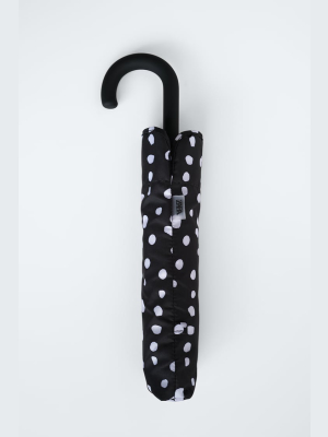 Folding Asymmetric Polka Dot Umbrella