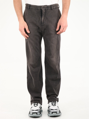 Balenciaga Slim Worn-out Pants