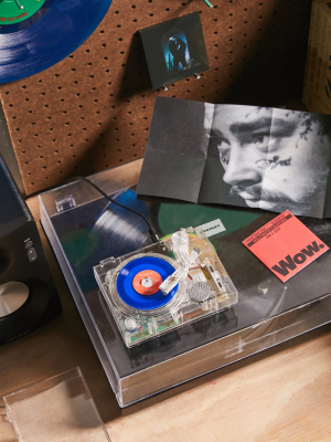 Crosley X Record Store Day Uo Exclusive Mini Record Player And Post Malone 3” Lp Bundle