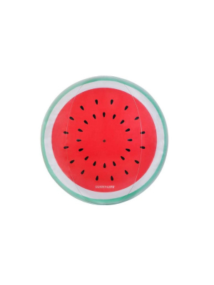 Inflatable Watermelon Ball - Red