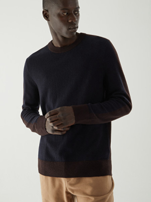 Merino-yak Crew-neck Sweater