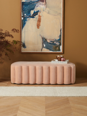 Soho Home X Anthropologie Adriana Ottoman Bench