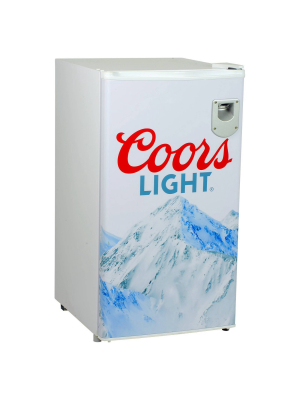 Coors Light 3.2 Cu Ft Compact Fridge - White