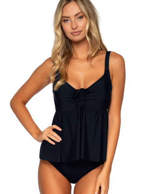 Sunsets Escape Black Marin Tankini