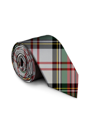 The Scotch On The Rocks | Plaid Christmas Tie