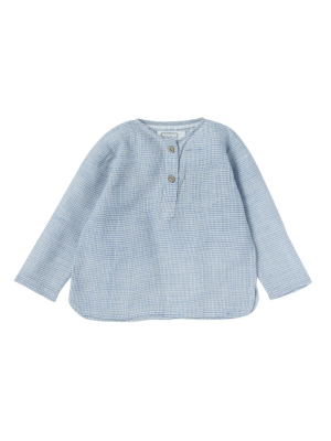 Bonheur Du Jour Elliot Boy Shirt - Checks