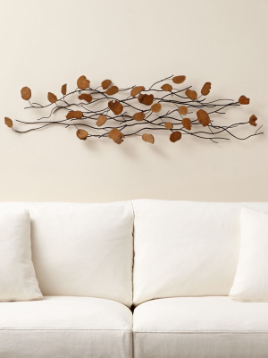 Teakroot Discs Wood Wall Art