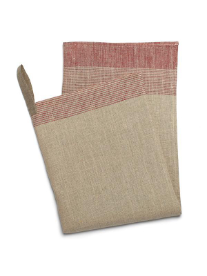 Stuga Kitchen Towel In Pure Red Design By Teroforma