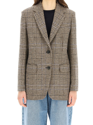 Weekend Max Mara Prince Of Wales Check Blazer