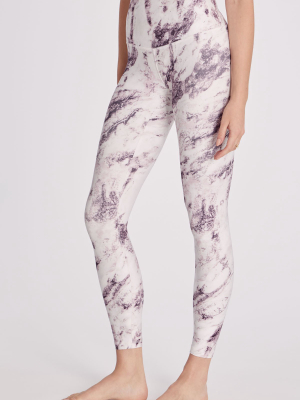 7/8 Print Legging | Purple Marble