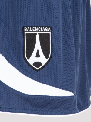 Balenciaga Logo Soccer Shorts