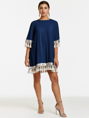 Shimmy Shimmy Tassel Dress