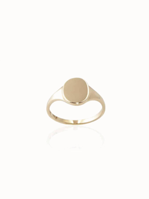 Skinny Signet Ring