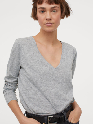Slub Jersey Top