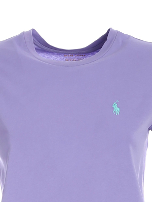 Polo Ralph Lauren Logo Embroidered T-shirt