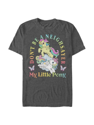 Men's My Little Pony Rainbow Neighsayer T-shirt