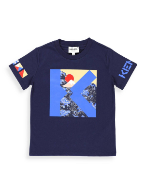 Kenzo Kids Graphic Printed T-shirt