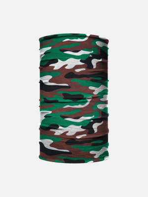 Green Brown Original Camo Neck Gaiter