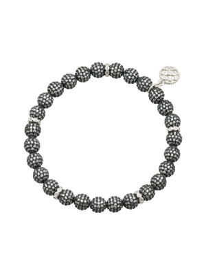 Matte Bead Stretch Bracelet