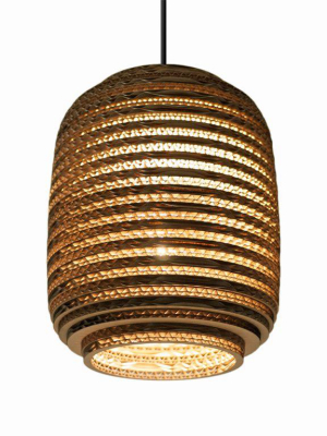 Ausi Scraplight Pendant Natural In Various Sizes