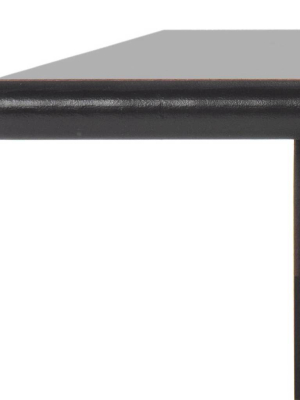 Bobby 2 Drawer Coffee Table Distressed Black