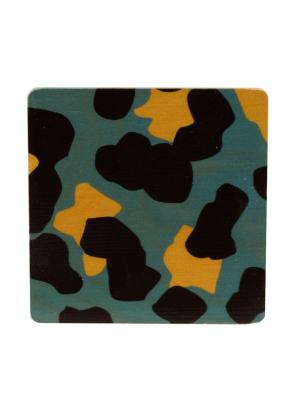 Cheetah Coasters, Set Of Four