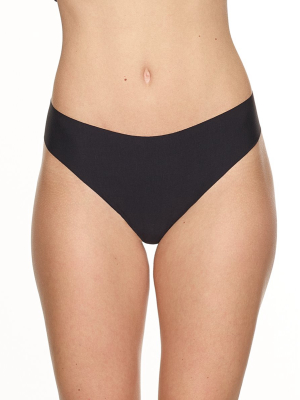 Commando Butter Thong Panty / Black