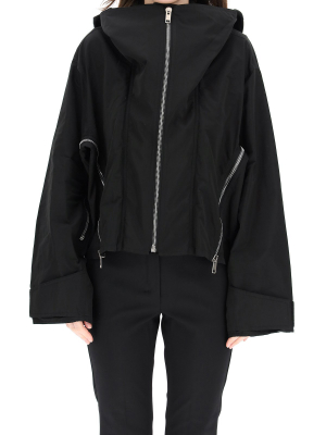 Givenchy Cropped Zip-up Windbreaker